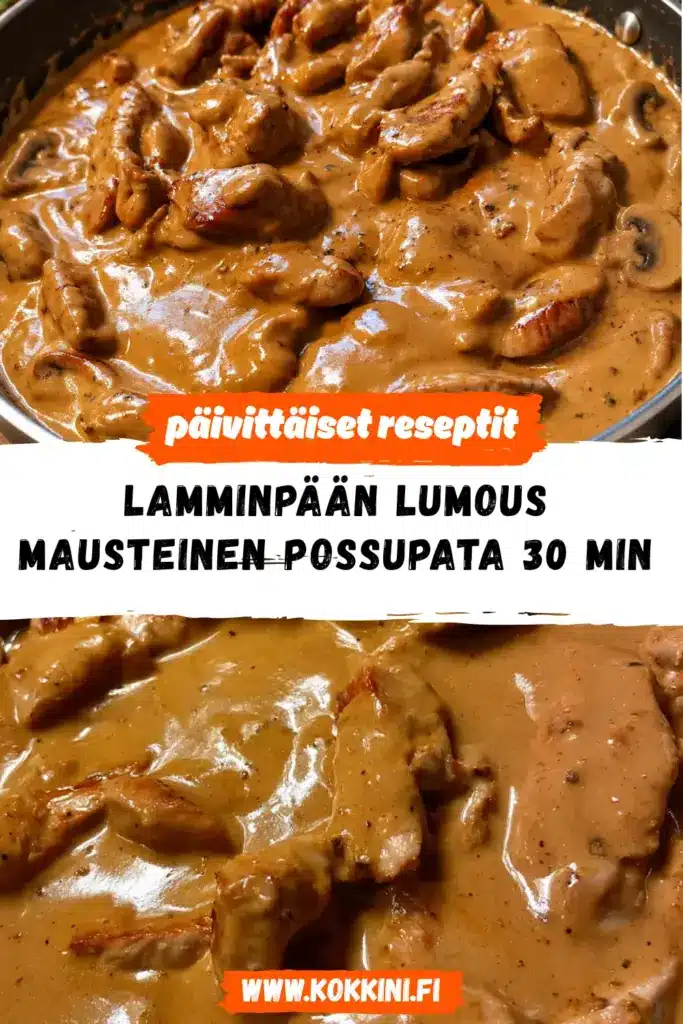 Lamminpään lumous reseptikuva valmiista annoksesta