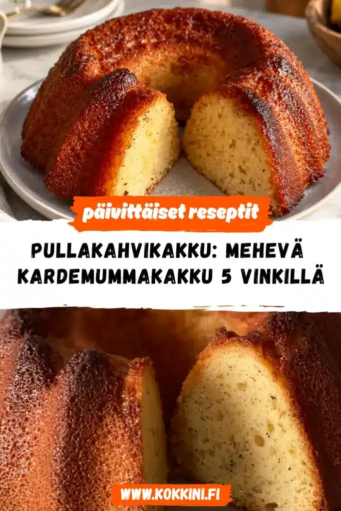 pullakahvikakku reseptikuva valmiista annoksesta