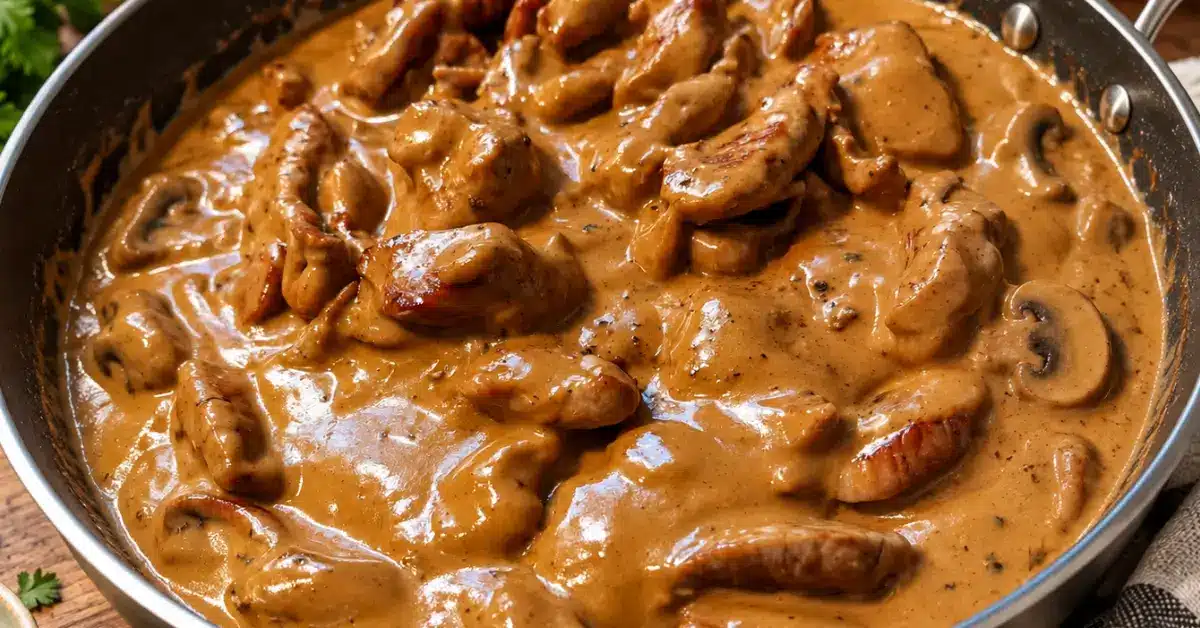 Lamminpään lumous possupata riisin kera lautasella
