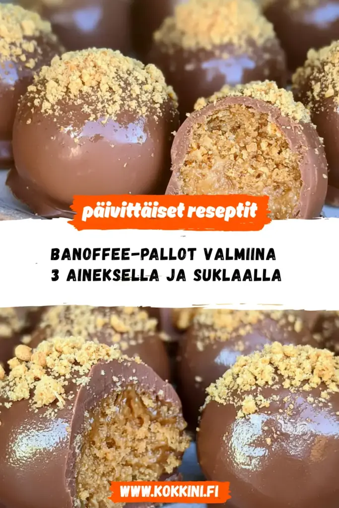 banoffee-pallot reseptikuva valmiista annoksesta
