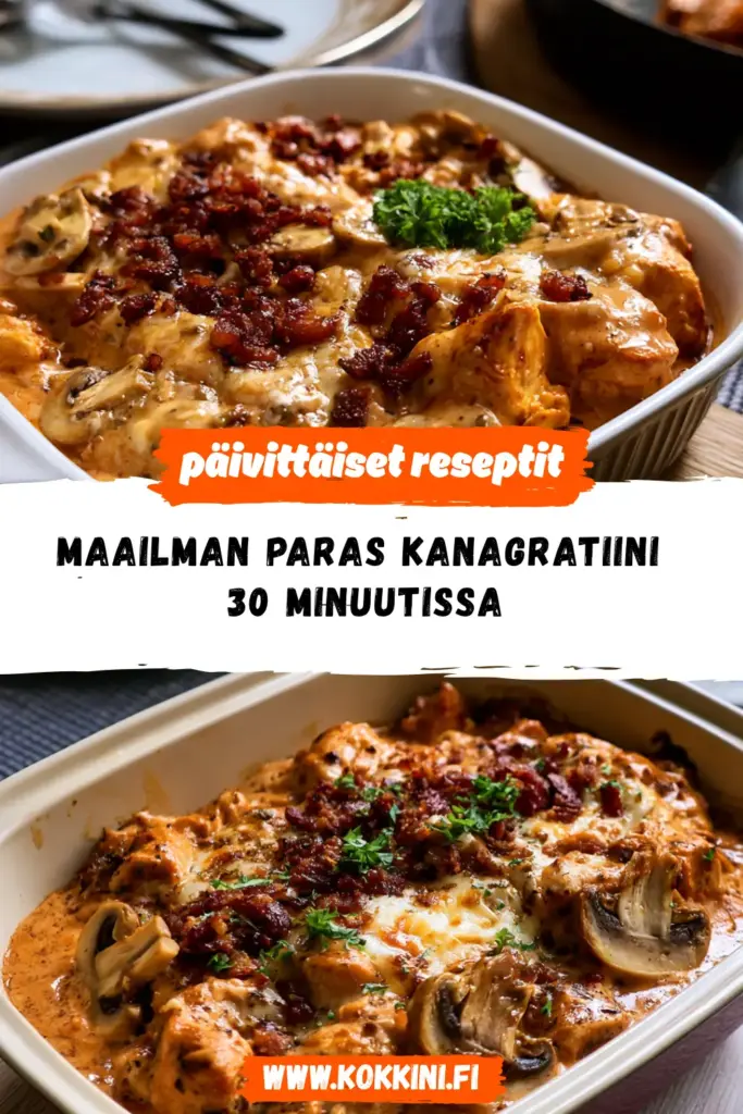 maailman paras kanagratiini reseptikuva valmiista annoksesta