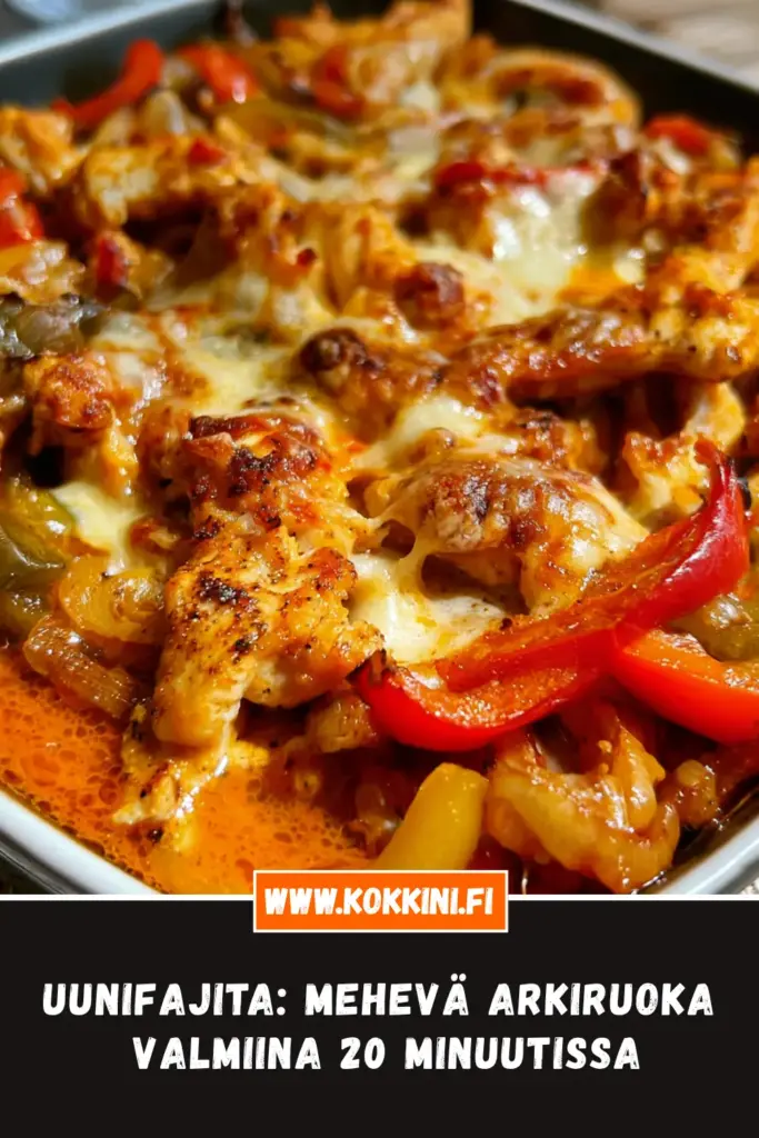 uunifajita lähikuva annoksesta